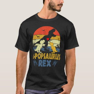 G Pop Saurus Rex Dinosaurus G Pop 2 Kinder Familie T-shirt