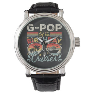 G-Pop van de Verjaardag Cruiser Vakantie Vintage Horloge