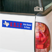 G.R.I.T. - Meisjes in Texas - Texas DIVA Bumpersticker (Op Truck)