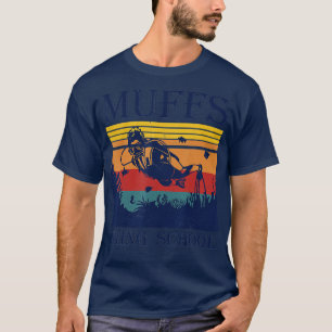 g Retro Muffs Diving School Costuum Diver T-shirt