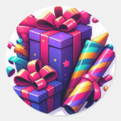 G RONDE STICKER (Voorkant)