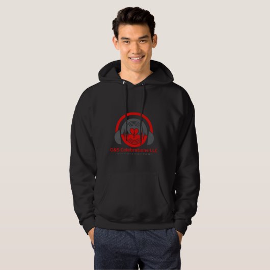 G&S Celebrations Black hoodie (Voorkant volledig)