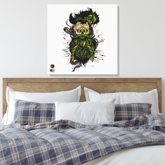 G-Skulls Renegades series Canvas Afdruk (Insitu (Slaapkamer))