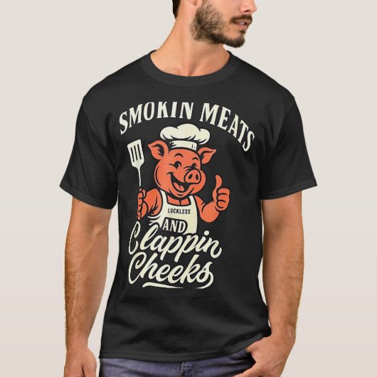 G Smokin Meats Clapn Cheeks T-shirt (Voorkant)