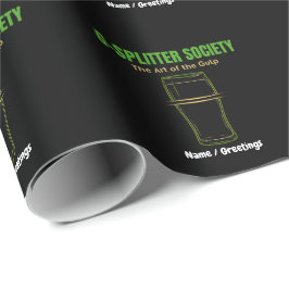 G-Splitter Society De Kunst van de Gulp PintCultuu Cadeaupapier