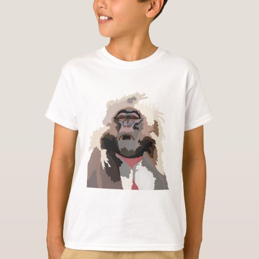 G staat voor Gelada Baboon T-shirt (Voorkant)