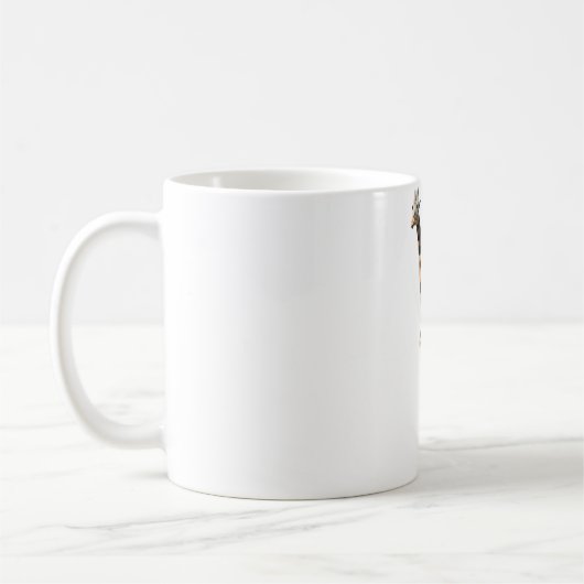 G staat voor Giraffe Koffiemok (Links)