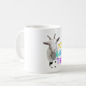 G staat voor Goat Koffiemok (Voorkant links)