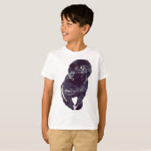 G staat voor Goeldi Monkey. Goeldis Monkey: The Sm T-shirt (Voorkant volledig)