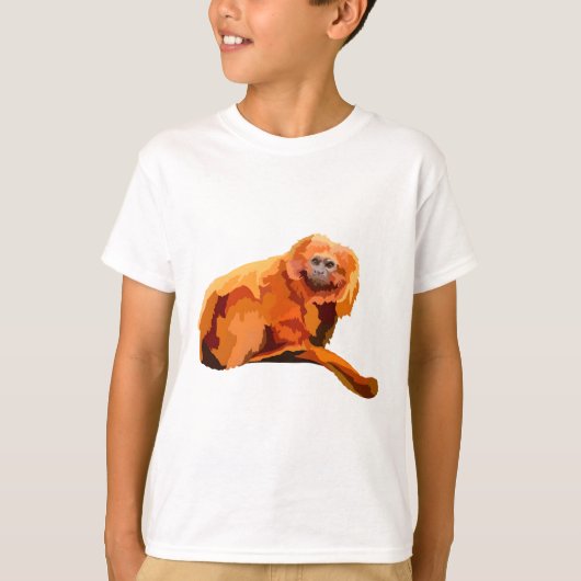 G staat voor Golden Lion Tamarin T-shirt (Voorkant)