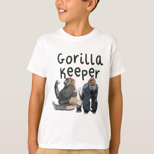 G staat voor Gorilla Keeper T-shirt (Voorkant)