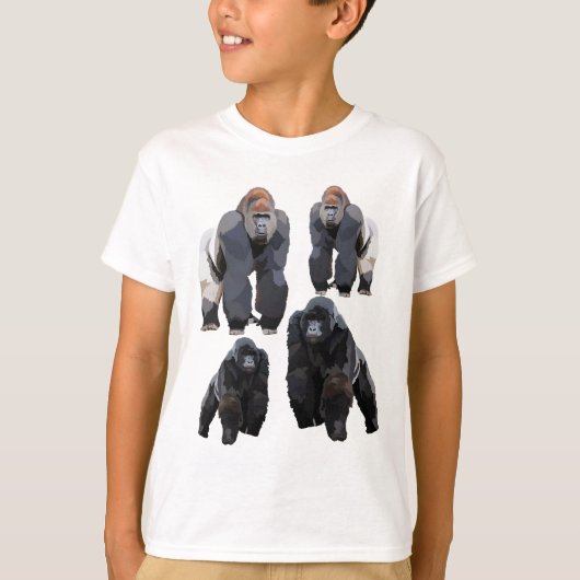 G staat voor Gorilla T-shirt (Voorkant)