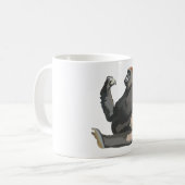 G staat voor Gorilla Vrouw Koffiemok (Voorkant links)
