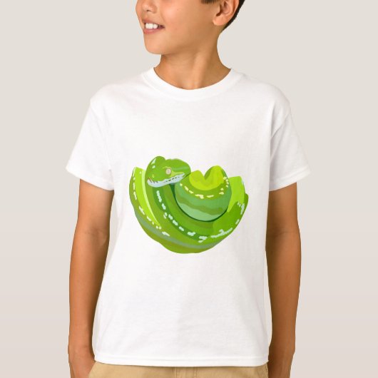 G staat voor Green Tree Python T-shirt (Voorkant)