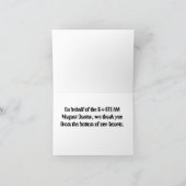 G+STEAM Magnet Center - Dank u voor uw kaarten (Binnen)