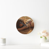 G-STRING BARE MAAR BEACH MEISKLOKKEN RONDE KLOK (Huis)