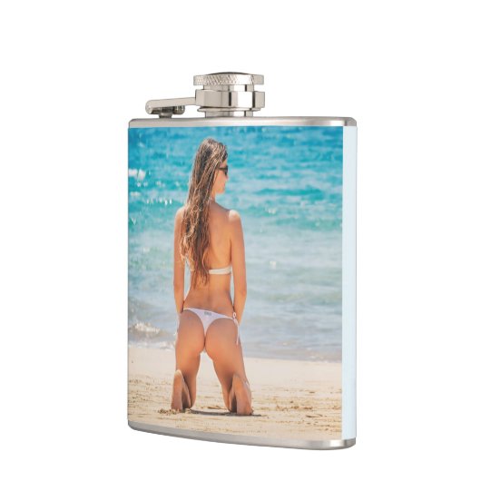 G-STRING BEACH GIRL Flasks Heupfles (Links)