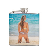 G-STRING BEACH GIRL Flasks Heupfles (Voorkant)