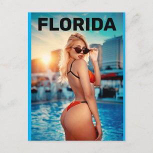 G-STRING BIKINI GIRL FLORIDA BRIEFKAARTEN
