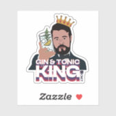 G&T King Sticker (Vel)