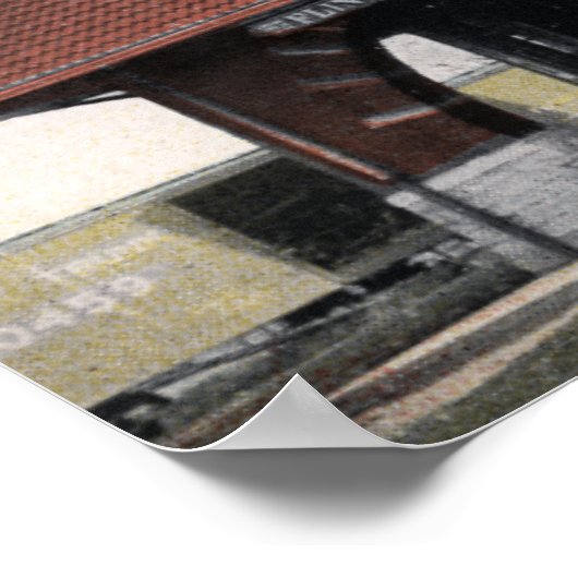 G T & R Railroad Depot Poster (Hoek)