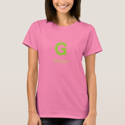 G, T-SHIRT (Voorkant)