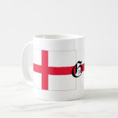 G-text Engels-Flag Mok (Voorkant links)