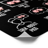 G Things I Do In My Spare Time Women Kids  Poster (Hoek)