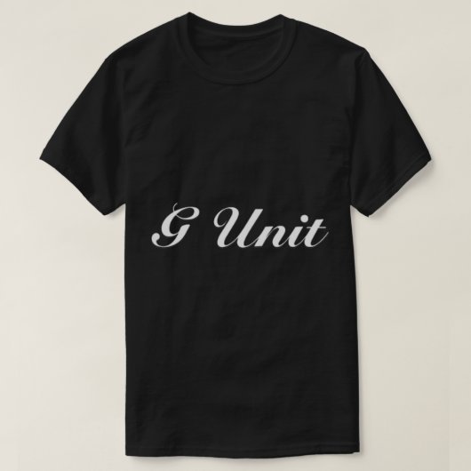 G Unit Dark Blue Classic T-Shirt (Design voorkant)