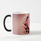 G Valentine Alphabet 3D Magische Mok (Links)