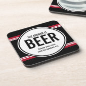 (G Versie) Funny Beer is het Onderzetter van het A (Linkerzijde)