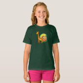 G voor Giraffe T-shirt (Voorkant volledig)