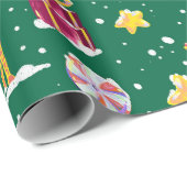 G voor Girrafe Cadeaupapier (Rol Hoek)