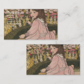 G voor tuin visitekaartje (Voorkant / Achterkant)