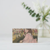 G voor tuin visitekaartje (Staand voorkant)