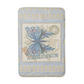 G Vormende Kantoor-vlinder Badmat (Voorkant Verticaal)