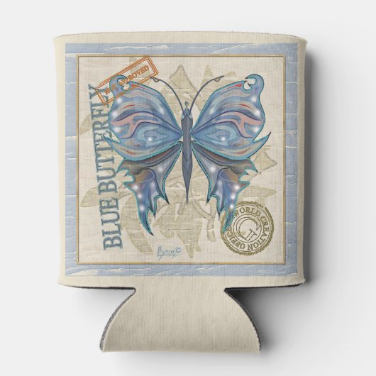 G Vormende Kantoor-vlinder Blikjeskoeler (Achterkant)