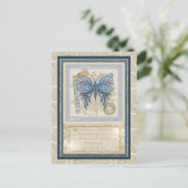 G Vormende Kantoor-vlinder Briefkaart (Staand voorkant)