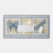 G Vormende Kantoor-vlinder Bureaumat (Keyboard & Muis)