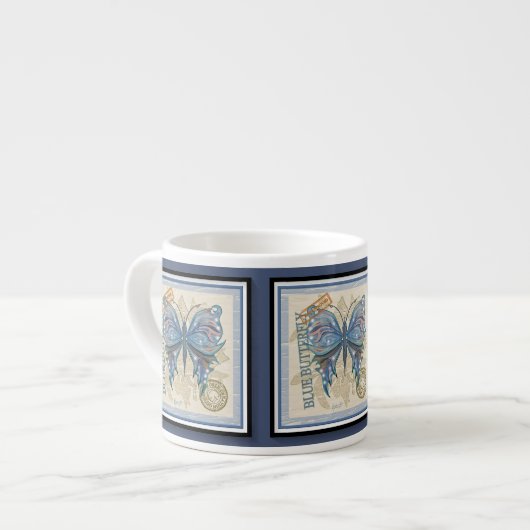 G Vormende Kantoor-vlinder Espresso Kop (Links)