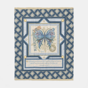 G Vormende Kantoor-vlinder Fleece Deken