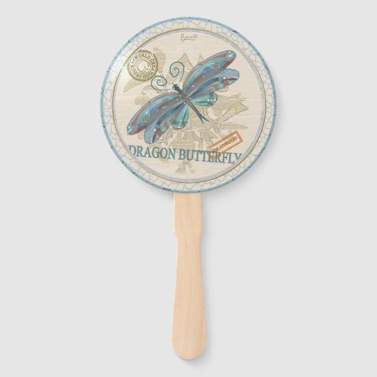 G Vormende Kantoor-vlinder Handwaaier (Achterkant)