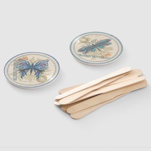 G Vormende Kantoor-vlinder Handwaaier (Niet-gemonteerd)