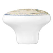 G Vormende Kantoor-vlinder Keramische Knop (Zijkant)