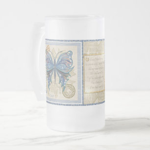 G Vormende Kantoor-vlinder Matglas Bierpul