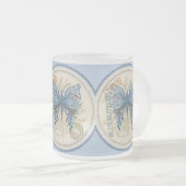 G Vormende Kantoor-vlinder Matglas Koffiemok (Voorkant rechts)