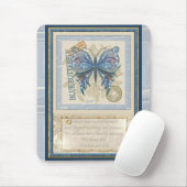 G Vormende Kantoor-vlinder Muismat (Met muis)