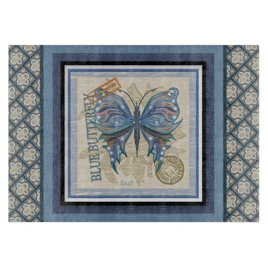 G Vormende Kantoor-vlinder Snijplank (Voorkant)