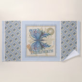 G Vormende Kantoor-vlinder Strandlaken (Voorkant)