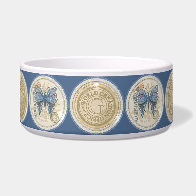 G Vormende Kantoor-vlinder Voerbakje (Voorkant)